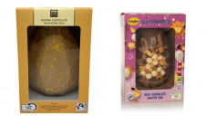 Pictured: Two of Aldi's Easter lines with new packaging. Image: Aldi UK